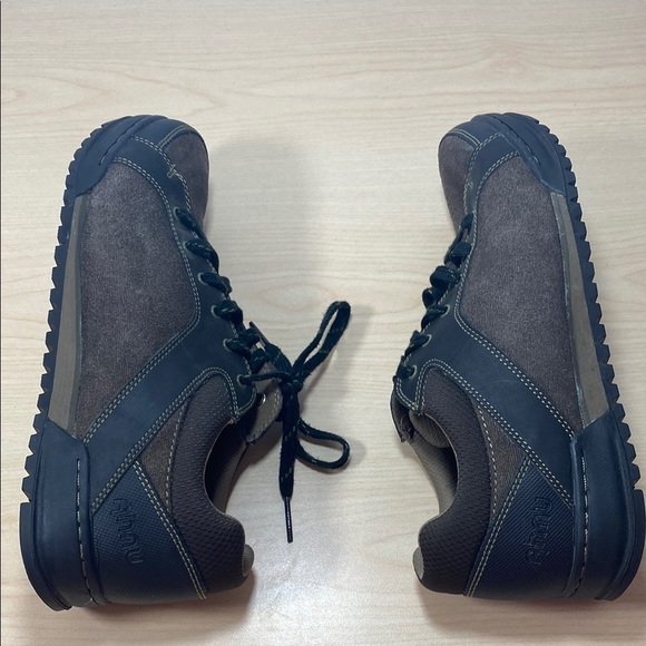 Ahnu Balboa Black and Brown Sneakers with Durable Rubber Sole - Picture 7 of 10
